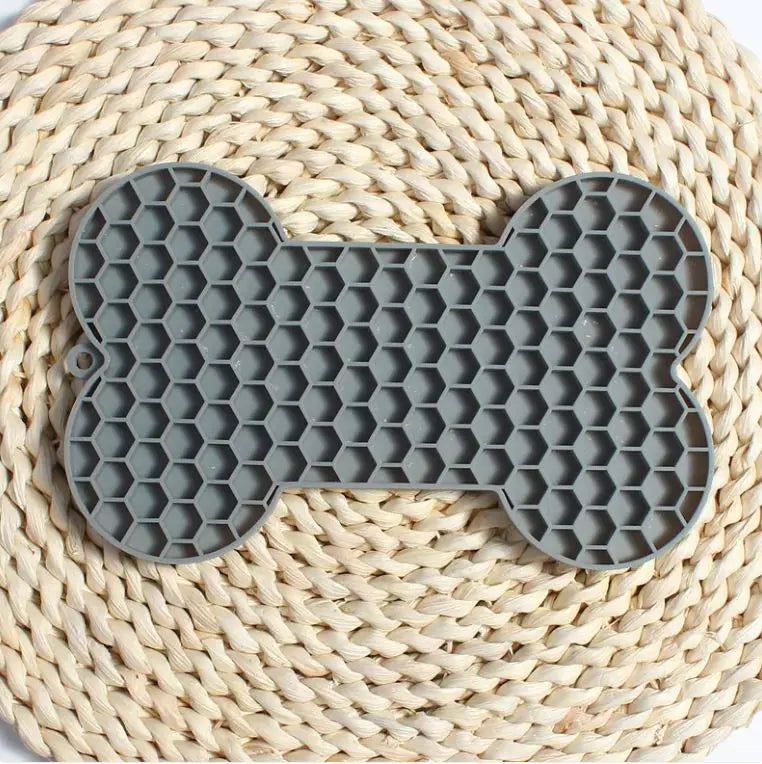 DuangDuang™ Bone Silicone Licking Slow-Feed Mat