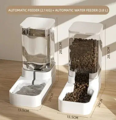 DuangDuang™ ClearFlow Hassle-Free Feeder & Waterer Set