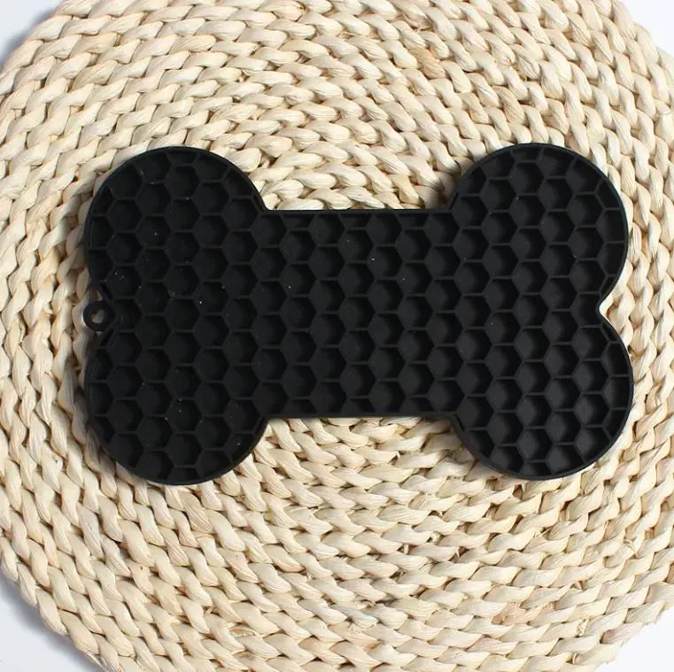 DuangDuang™ Bone Silicone Licking Slow-Feed Mat