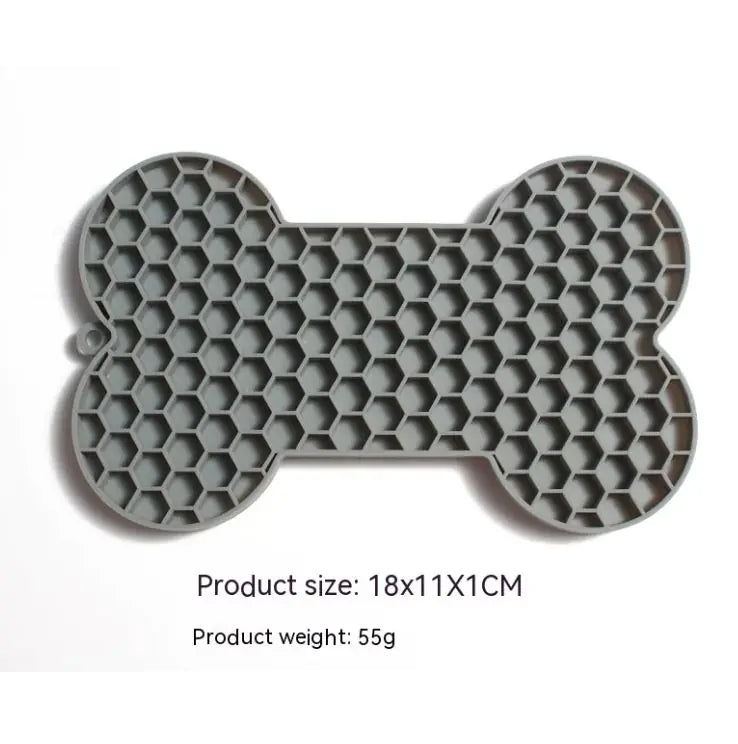 DuangDuang™ Bone Silicone Licking Slow-Feed Mat