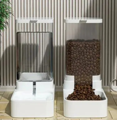 DuangDuang™ ClearFlow Hassle-Free Feeder & Waterer Set