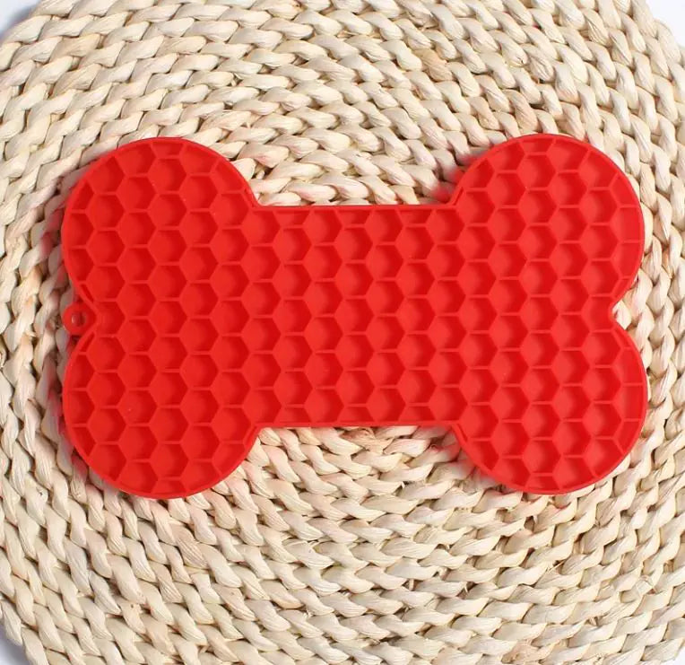 DuangDuang™ Bone Silicone Licking Slow-Feed Mat