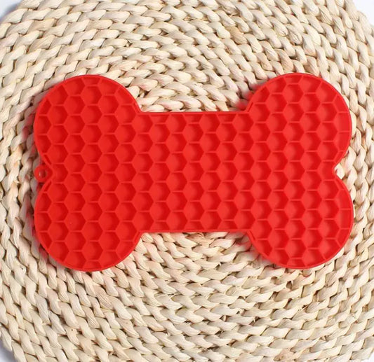 DuangDuang™ Bone Silicone Licking Slow-Feed Mat